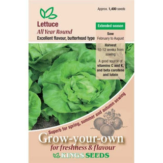 Kings Seeds Lettuce All Year Round