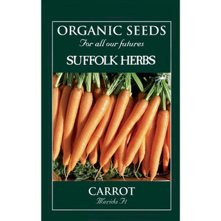 Suffolk Herbs Organic Carrot Merida F1