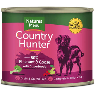 Natures Menu Country Hunter Dog Can Pheasant & Goose