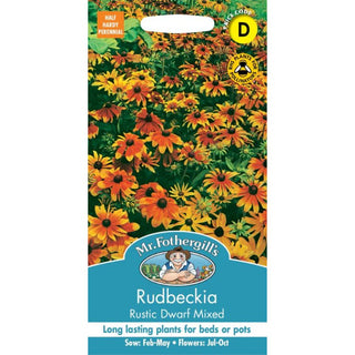 Mr Fothergills Rudbeckia Rustic Dwarf Mixed