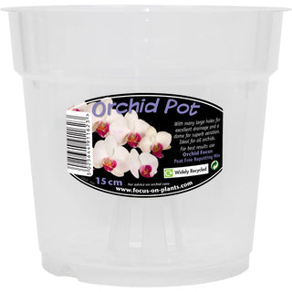 Growth Technology Clear Orchid Pot