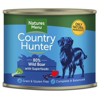 Natures Menu Country Hunter Dog Can Wild Boar