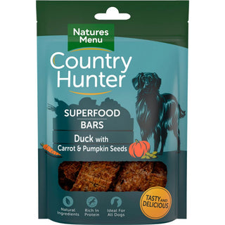 Country Hunter Air Dried Superfood Bars Duck