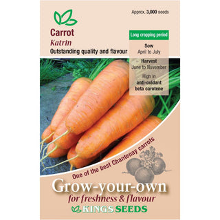 Kings Seeds Carrot Katrin