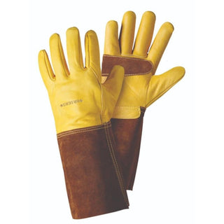 Briers Ultimate Golden Leather Gauntlets Large / Size 9