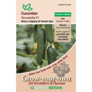 Kings Seeds Cucumber Passandra F1
