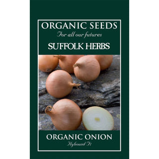 Suffolk Herbs Organic Onion Hybound F1