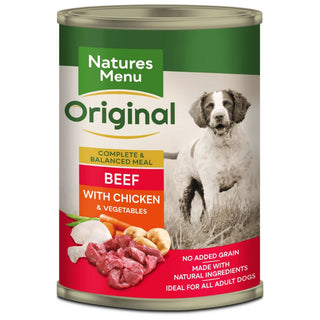 Natures Menu Dog Tin Beef & Chicken