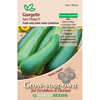 Kings Seeds Courgette Sure Thing F1