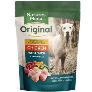 Natures Menu Dog Pouch Chicken & Duck With Veg