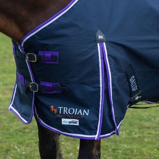 Trojan 0g Duraproof Turnout Rug Navy