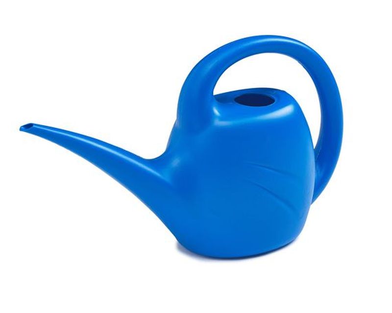 Whitefurze Indoor Watering Can Blue 2.5l