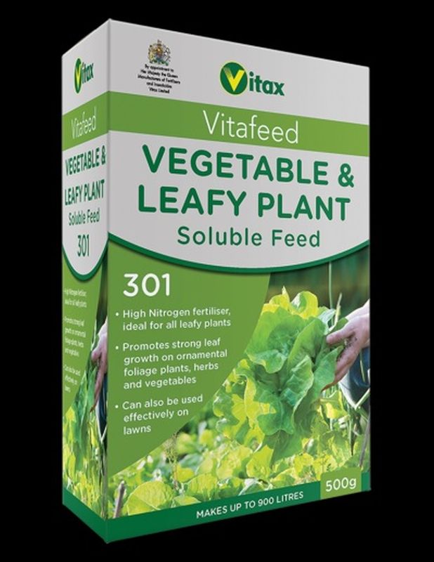 Vitax Vegetable & Leafy Plant Feed (vitafeed 301) 500g