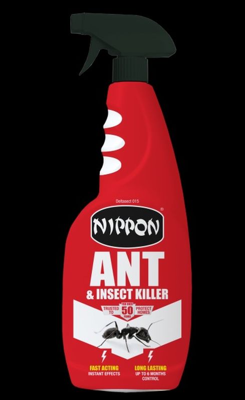 Nippon Ant & Crawling Insect Killer Spray Ready To Use 750ml