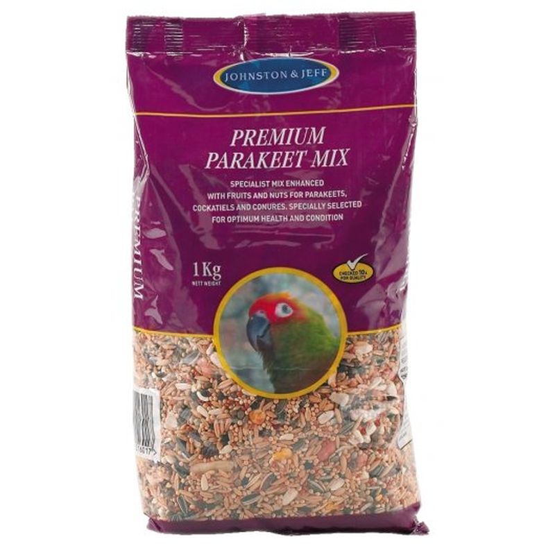 Johnston & Jeff Premium Parakeet Mix 1kg