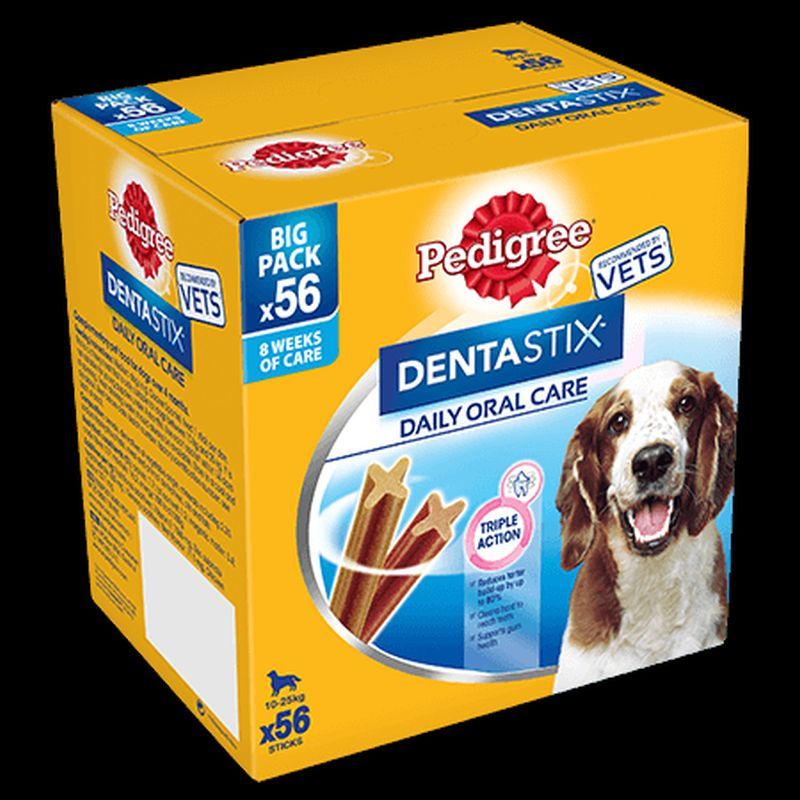 Pedigree Dentastix Medium Dog Dental Chews Medium 56pack