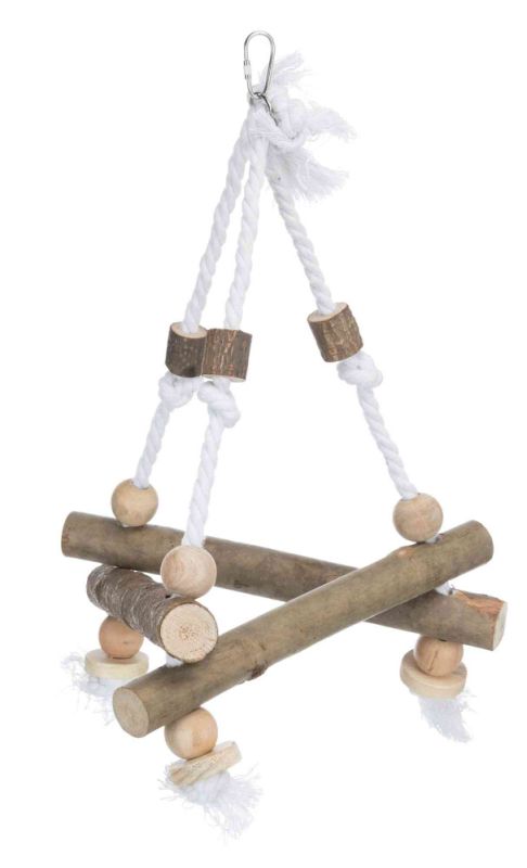 Trixie Natural Living Triangle Swing On Rope Large