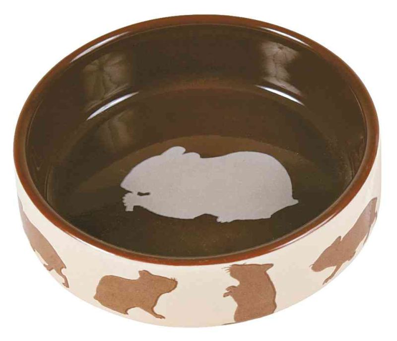 Trixie Ceramic Bowl With Hamster Motif 8cm
