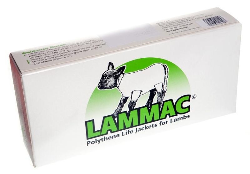 Agrimin Lammac (lamb Jacket) Large Clear 100 Pack Large