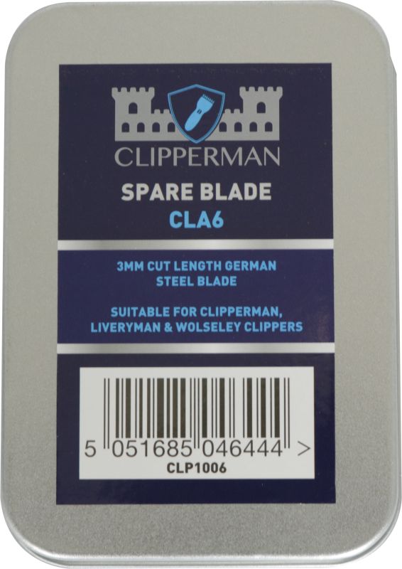Clipperman Cla6 German Steel Blade Set 3mm