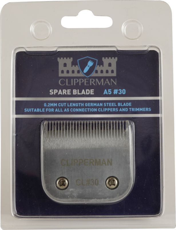 Clipperman A5 #30 German Steel Extra Fine Blade Set