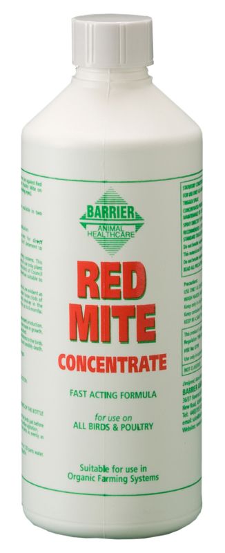 Barrier Red Mite Liquid Concentrate 500ml