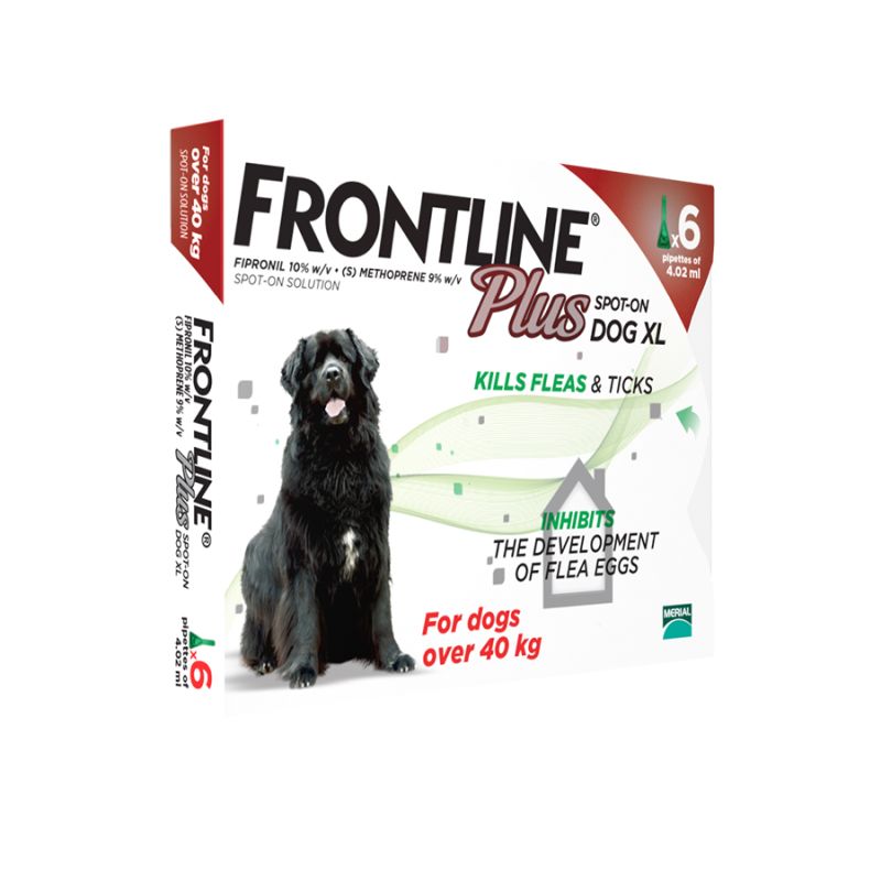 Frontline Plus For Extra Large Dogs 6 Pack