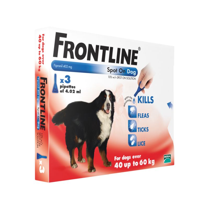 Frontline Spot On For Extra Large Dogs 3 Pack