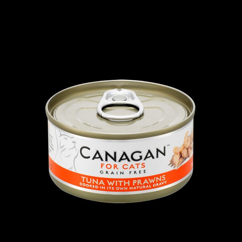Canagan Cat Food Can Tuna With Prawns 75g