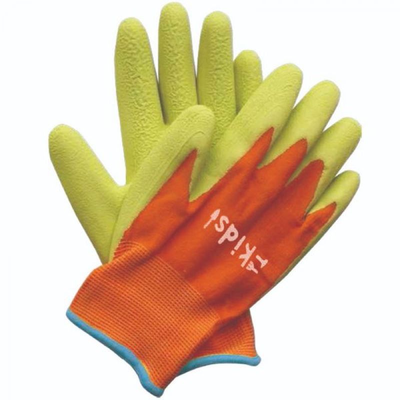 Briers Kids Digger Glove Green & Orange 44475