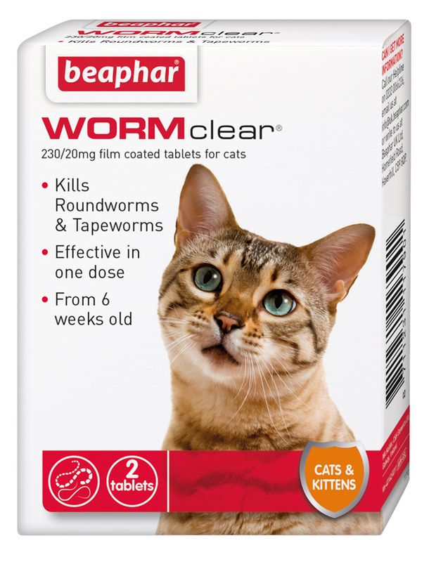 Beaphar Worm Clear For Cats