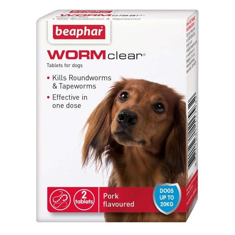 Beaphar Worm Clear For Small Dogs 2pack
