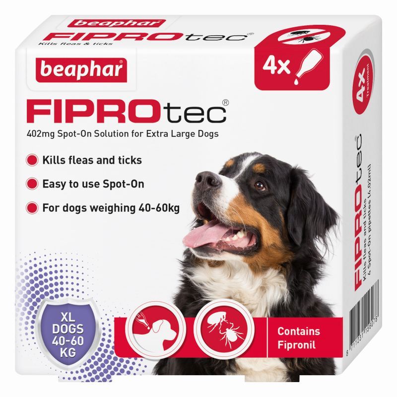 Fiprotec Spot On Extra Large Dog 4pack