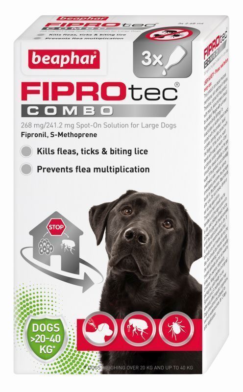 Fiprotec Combo Large Dog Spot On 3pack