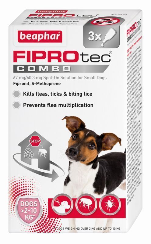 Fiprotec Combo Small Dog Spot On 3pack