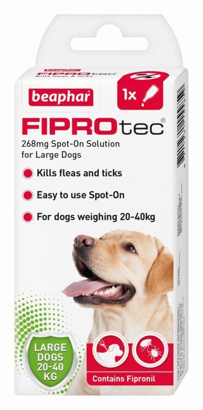 Fiprotec Spot On Large Dog Single