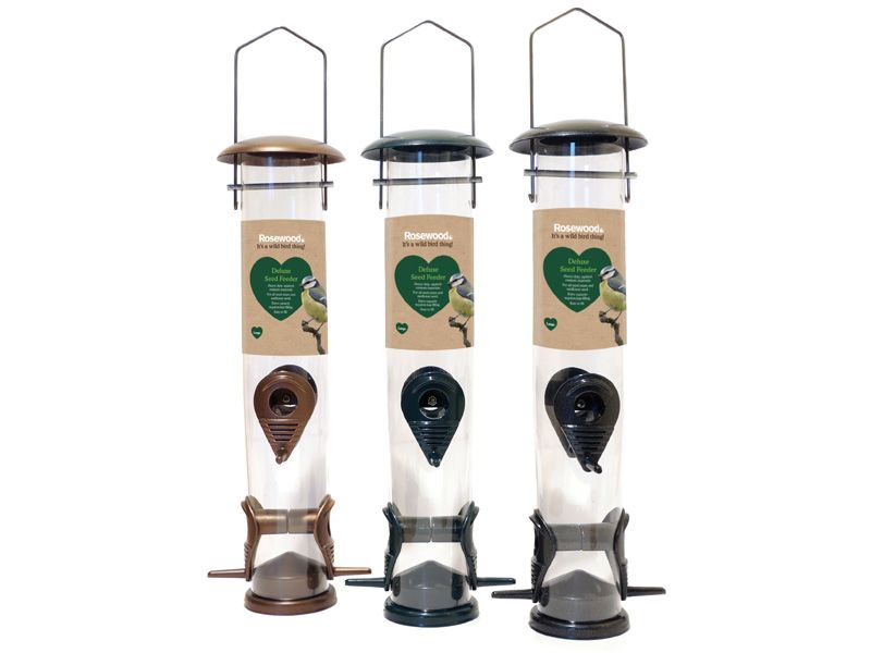 Rosewood Deluxe Seed Feeder Large