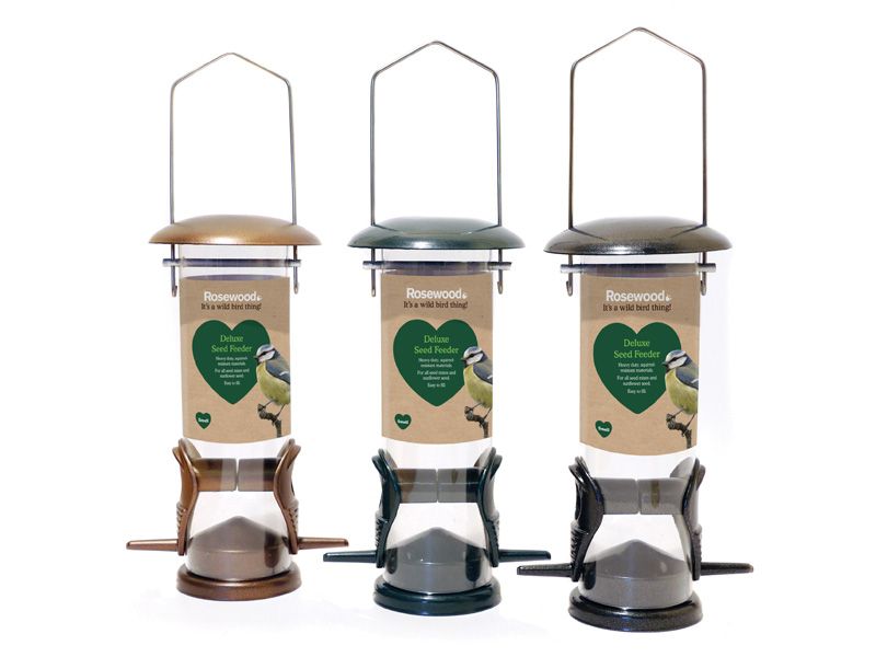 Rosewood Deluxe Seed Feeder Small