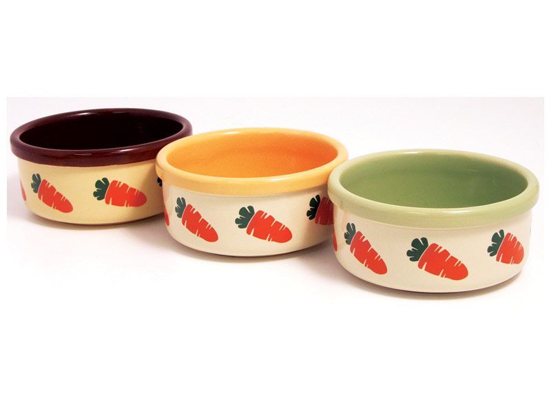 Rosewood Ceramic Carrot Bowl