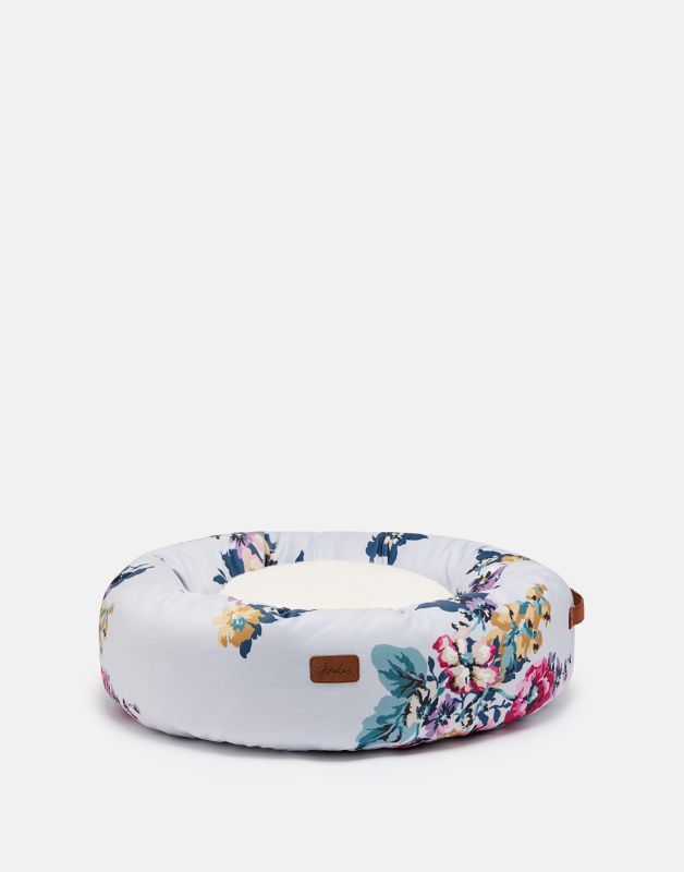 Joules Cambridge Floral Donut Bed
