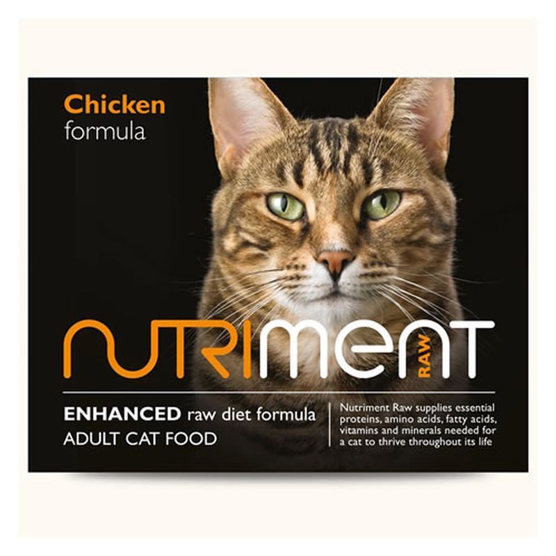 Nutriment Cat Range Chicken Formula Tray 500g