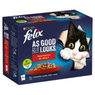 Felix Pouch Agail Meat Selection In Jelly 12 X 100g