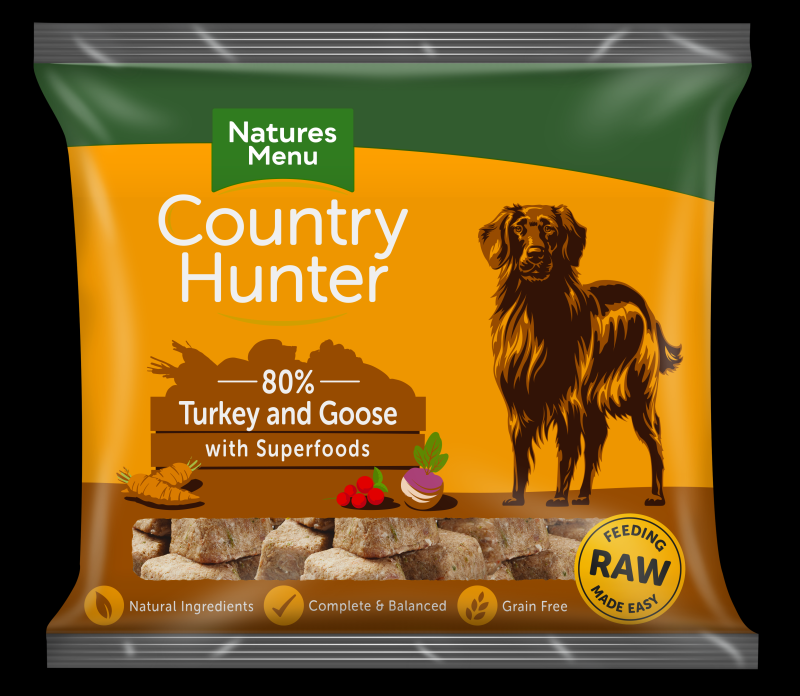 Country Hunter Frozen Nugget Turkey & Goose 1kg