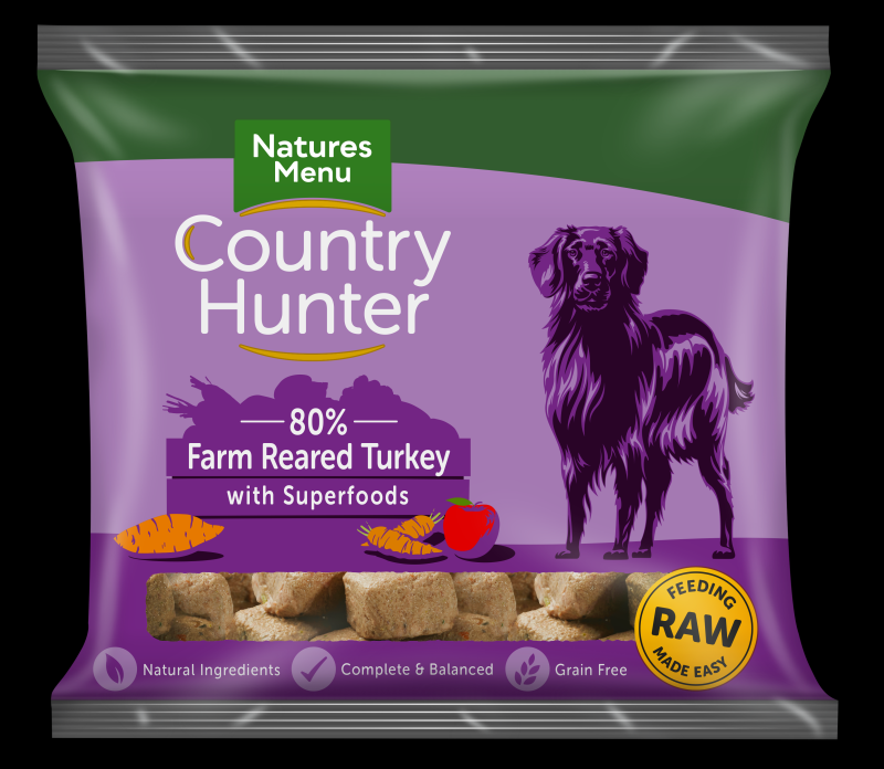 Country Hunter Frozen Nuggets Turkey with Fruit & Vegetables 1kg