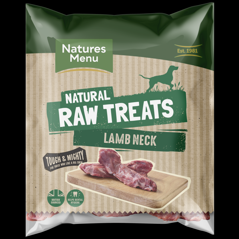 Natures Menu Raw Chews Chews Lamb Necks - Each