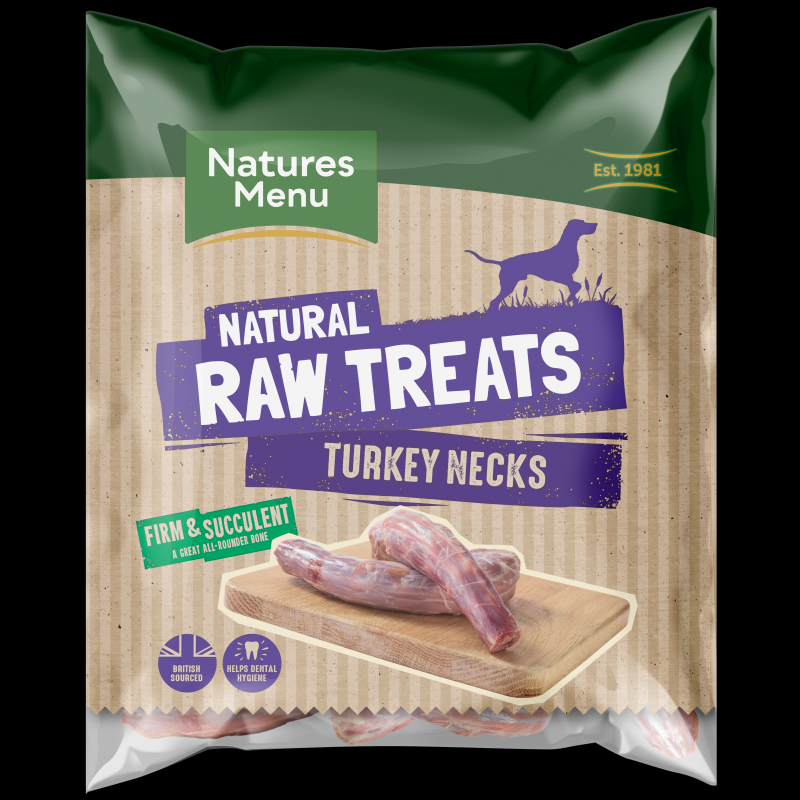 Natures Menu Raw Chews Chews Turkey Necks - Each