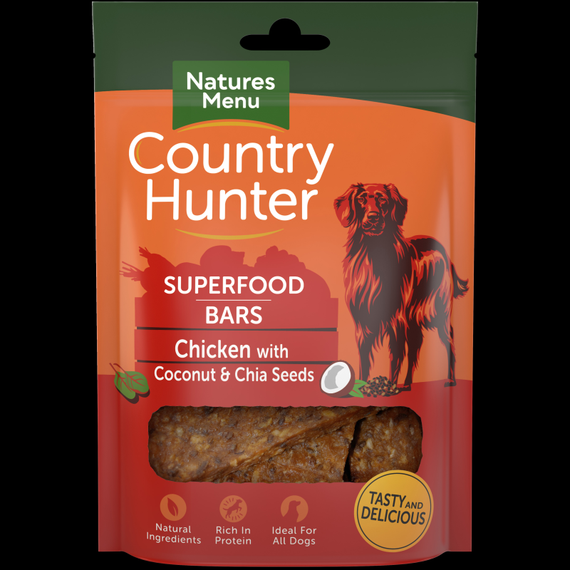 Country Hunter Air Dried Superfood Bars Chicken 100g