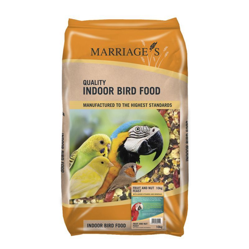 Marriages Parrot Fruit & Nut Feast 10kg