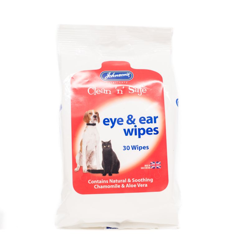 Johnson's Clean 'n' Safe Eye And Ear Wipes