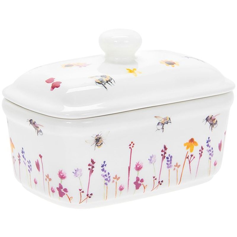 Jd Busy Bees Butter Dish